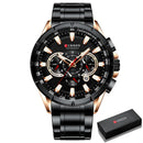 Brand CURREN- Men's Luxury Quartz Watch - High Quality