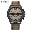 Brand CURREN- Men's Luxury Quartz Watch - High Quality