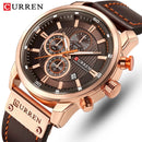 Brand CURREN- Men's Luxury Quartz Watch - High Quality