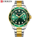 Brand CURREN- Men's Luxury Quartz Watch - High Quality