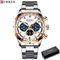 Brand CURREN- Men's Luxury Quartz Watch - High Quality