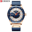 Brand CURREN- Men's Luxury Quartz Watch - High Quality