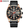 Brand CURREN- Men's Luxury Quartz Watch - High Quality