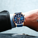 Brand CURREN- Men's Luxury Quartz Watch - High Quality