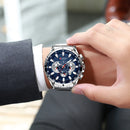 Brand CURREN- Men's Luxury Quartz Watch - High Quality