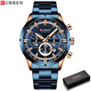 Brand CURREN- Men's Luxury Quartz Watch - High Quality