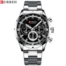 Brand CURREN- Men's Luxury Quartz Watch - High Quality