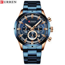 Brand CURREN- Men's Luxury Quartz Watch - High Quality