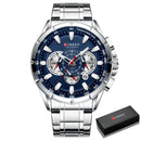 Brand CURREN- Men's Luxury Quartz Watch - High Quality