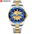 Brand CURREN- Men's Luxury Quartz Watch - High Quality