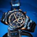 Brand CURREN- Men's Luxury Quartz Watch - High Quality