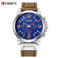 Brand CURREN- Men's Luxury Quartz Watch - High Quality
