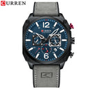 Brand CURREN- Men's Luxury Quartz Watch - High Quality