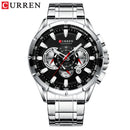 Brand CURREN- Men's Luxury Quartz Watch - High Quality