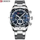 Brand CURREN- Men's Luxury Quartz Watch - High Quality