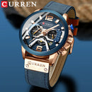 Brand CURREN- Men's Luxury Quartz Watch - High Quality