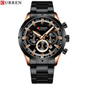 Brand CURREN- Men's Luxury Quartz Watch - High Quality