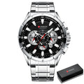 Brand CURREN- Men's Luxury Quartz Watch - High Quality
