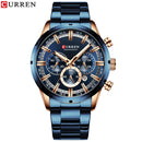 Brand CURREN- Men's Luxury Quartz Watch - High Quality