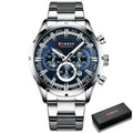 Brand CURREN- Men's Luxury Quartz Watch - High Quality