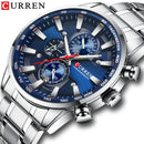 Brand CURREN- Men's Luxury Quartz Watch - High Quality