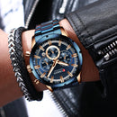 Brand CURREN- Men's Luxury Quartz Watch - High Quality
