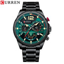 Brand CURREN- Men's Luxury Quartz Watch - High Quality