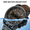 Brand CURREN- Men's Luxury Quartz Watch - High Quality