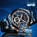 Brand CURREN- Men's Luxury Quartz Watch - High Quality