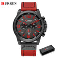 Brand CURREN- Men's Luxury Quartz Watch - High Quality