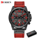 Brand CURREN- Men's Luxury Quartz Watch - High Quality