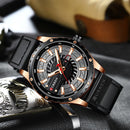 Brand CURREN- Men's Luxury Quartz Watch - High Quality