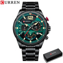 Brand CURREN- Men's Luxury Quartz Watch - High Quality