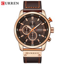 Brand CURREN- Men's Luxury Quartz Watch - High Quality