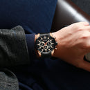 Brand CURREN- Men's Luxury Quartz Watch - High Quality