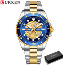 Brand CURREN- Men's Luxury Quartz Watch - High Quality