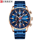 Brand CURREN- Men's Luxury Quartz Watch - High Quality