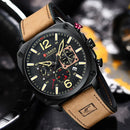 Brand CURREN- Men's Luxury Quartz Watch - High Quality