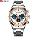 Brand CURREN- Men's Luxury Quartz Watch - High Quality