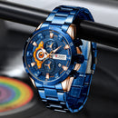 Brand CURREN- Men's Luxury Quartz Watch - High Quality