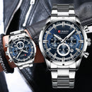 Brand CURREN- Men's Luxury Quartz Watch - High Quality