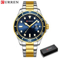 Brand CURREN- Men's Luxury Quartz Watch - High Quality