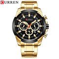 Brand CURREN- Men's Luxury Quartz Watch - High Quality