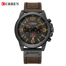Brand CURREN- Men's Luxury Quartz Watch - High Quality