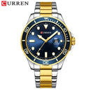 Brand CURREN- Men's Luxury Quartz Watch - High Quality
