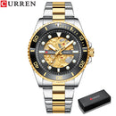 Brand CURREN- Men's Luxury Quartz Watch - High Quality