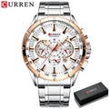 Brand CURREN- Men's Luxury Quartz Watch - High Quality