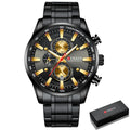 Brand CURREN- Men's Luxury Quartz Watch - High Quality