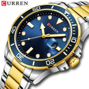 Brand CURREN- Men's Luxury Quartz Watch - High Quality
