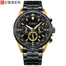 Brand CURREN- Men's Luxury Quartz Watch - High Quality